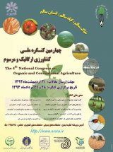پوستر چهارمین کنگره ملی کشاورزی ارگانیک و مرسوم