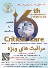 پوستر ششمین کنگره بین المللی مراقبتهای ویژه ایران