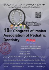 _POSTER 18th Congress of Iranian Pediatric Dental Association