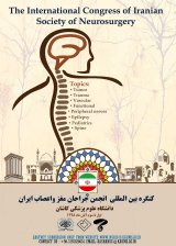 _POSTER The International Congress of Iranian Society of Neurosurgery