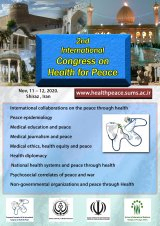 _POSTER 2nd international congress on health for peace