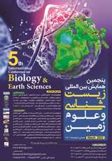 _POSTER The 5th International Conference on Biology and Earth Sciences