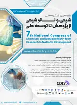 _POSTER seventh National Congress of Chemistry and Nanochemistry from Research to National Development
