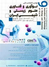 _POSTER Ninth National Conference on Innovation and Technology in Biology and Chemistry of IRAN